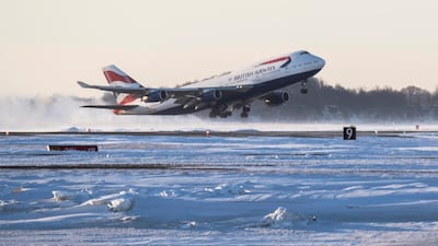 Britain's flagship aircraft carrier British Airways confirmed the retirement of its entire Boeing 747 fleet following the devastating impact of the coronavirus pandemic on air travel. EPA.