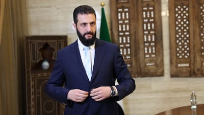 Syrian President Ahmed Al-Sharaa. Getty