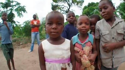 Children in Gaza province, Mozambique, where more than 25 per cent of the adult population is living with HIV/Aids. Courtesy of Tracy Certo