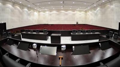 The State Security Court in Abu Dhabi has been the focus of huge media interest in the UAE sedition trial. Waleed Abu Hamza / Al Itthad