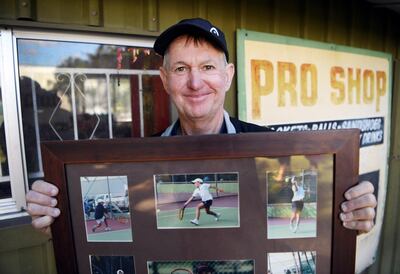 Jim Joyce, the man who was the first coach of French Open winner Ashleigh Barty. EPA