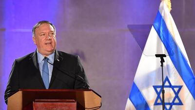 The top US diplomat will meet Israeli Prime Minister Benjamin Netanyahu and his centrist rival turned partner Benny Gantz in Jerusalem on May 13, the day the government is expected to be sworn in. AFP