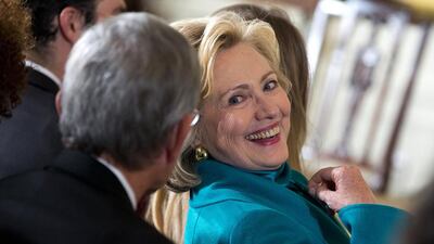 While Hillary Clinton might be the likely Democratic presidential candidate in 2016, the Republican field is anything by clear. Evan Vucci / AP