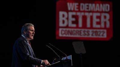 Labour leader Sir Keir Starmer has the power to force the confidence vote but no guarantees it would be successful. Getty