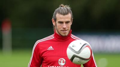 Gareth Bale of Wales shown on Tuesday during a training session ahead of the team's Euro 2016 qualifying match against Bosnia on Saturday. Matthew Childs / Action Images / Reuters
