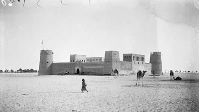 Abu Dhabi's Qasr Al Hosn in 1904.