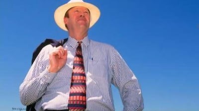 South African born cricketer Tony Greig, pictured here in November 1996, died at the age of 66 in Sydney after suffering a heart attack. Reports suggest Greig, who went on to captain England during his playing career and then establish a subsequent career as a television commentator on the game, had recently been diagnosed with lung cancer.