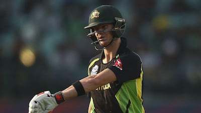 Steve Smith of Australia shown during his team's World Twenty20 opener on Friday against New Zealand. Ryan Pierse / Getty Images / March 18, 2016