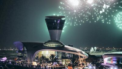 Watch the fireworks at Yas Marina. Courtesy Yas Marina