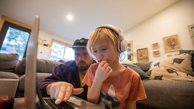 During the pandemic, parents around the world helped children log on to attend lessons online. After the pandemic, tech has increasingly been back in the firing line. Reuters