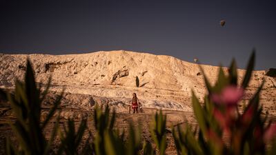 Little Amal in Pamukkale & Denizli, Turkey. Photo: Andre Liohn