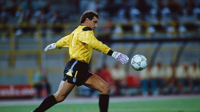 Peter Shilton, of England, was 40 years, 9 months and 19 days when he faced Italy on July 7, 1990. Getty