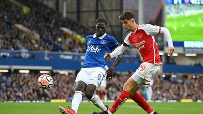 Kai Havertz (Vieira, 80') - N/A: No real time to make an impact. Getty