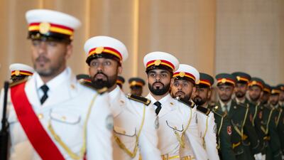 The UAE Armed Forces Honour Guard. Abdulla Al Bedwawi / Presidential Court