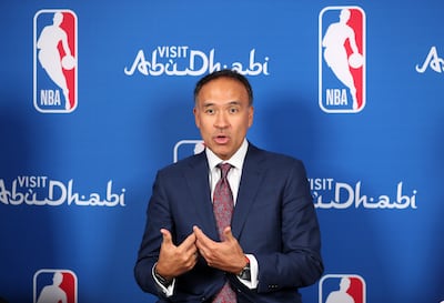 Mark Tatum, deputy commissioner of NBA. Pawan Singh / The National