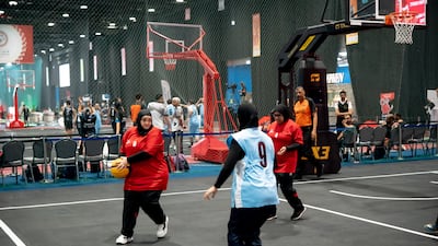 Basketball is among the team games on show. Photo: Special Olympics UAE