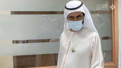 Sheikh Mohammed bin Rashid visits the tea and coffee centres of the Dubai Multi Commodities Centre at their headquarters in Jebel Ali