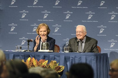 The former US president Jimmy Carter continues to be involved in diplomacy. The Carter Centre