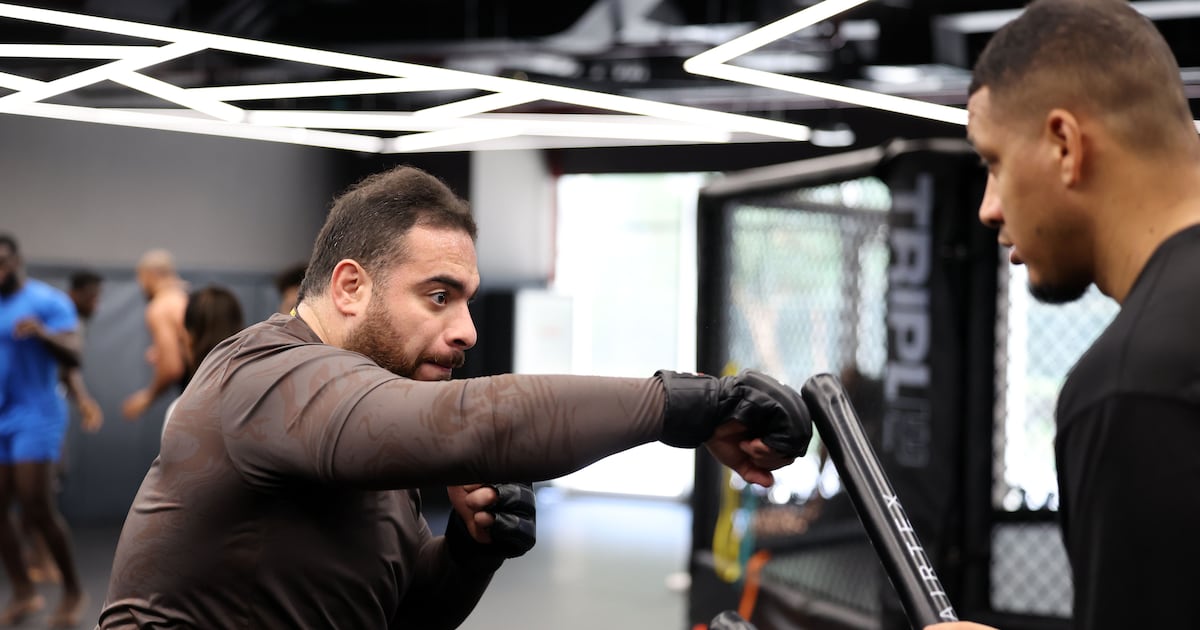 Hamdy AbdelWahab prepares for fight at UFC 321 in Abu Dhabi | The National