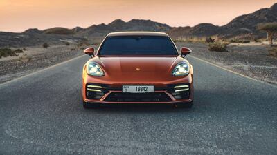 Looks-wise, the Porsche Panamera Turbo S has a new front fascia