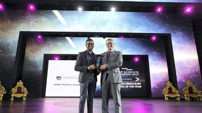 GEMS Modern academy wins Indian curriculum school of the year.