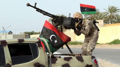 ISIL’s presence in Sirte and others cities in Libya creates not just a domestic security problem but makes these cities targets for international intervention either by air bombardment or, in a less likely scenario, ground invasion. Mahmud Turkia / AFP