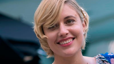 Director Greta Gerwig poses for a portrait during the Academy Awards annual nominees luncheon for the 90th Oscars. She could be the second female to win the Best Director Academy Award. AFP