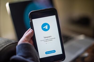 Telegram saw an influx in users when WhatsApp went down on Monday. Bloomberg