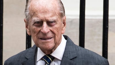 Britain's Prince Philip, Duke of Edinburgh, leaves Canada House in Central London, Britain, on July 19, 2017. EPA / Will Oliver