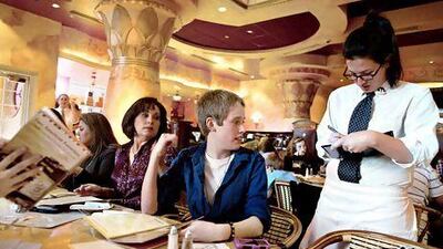 A Cheesecake Factory outlet was the scene of an unexpected lesson in astute management for Tommy Weir. Matthew Staver / Bloomberg