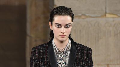 A look from the show. AFP