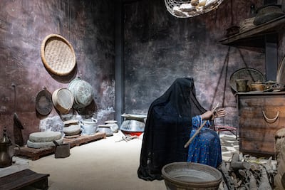 An ‘ancient kitchen’ exhibit. Christopher Pike for The National