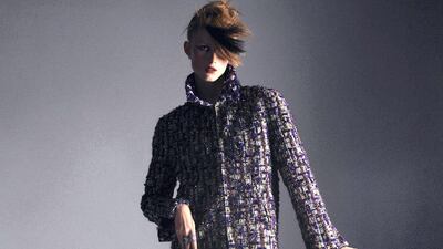 A look from Chanel’s autumn / winter 2020-21 haute couture collection. Courtesy Chanel