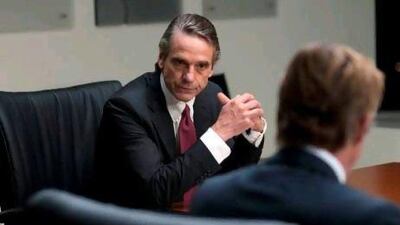 Jeremey Irons in Margin Call.
