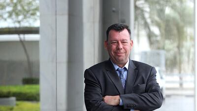 Tim Hughes, a Briton in Dubai who has no intention to repatriate, transferred his pension into a Sipp, where he now controls what happens with it himself. Satish Kumar / The National