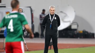 Al Wahda manager Javier Aguirre. Pawan Singh / The National file