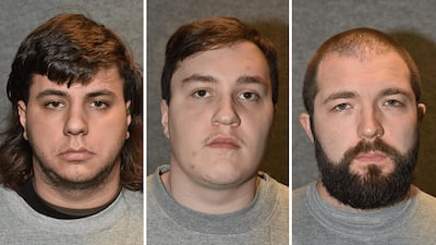 Marco Pitzettu, Brogan Stewart, and Christopher Ringrose, who have been jailed for planning terrorist attacks. Photo: Counter Terrorism Policing North East