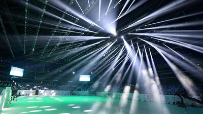 Dubai Police put on a show at the Coca Cola Arena during the academy's 27th graduation ceremony.