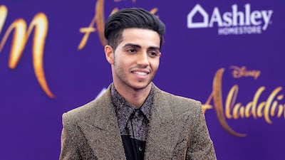 Mena Massoud poses on the red carpet during Disney's 'Aladdin' movie premiere at the El Capitan Theatre in Hollywood, California. EPA