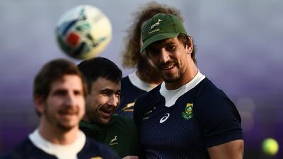 South Africa lock Eben Etzebeth. AFP