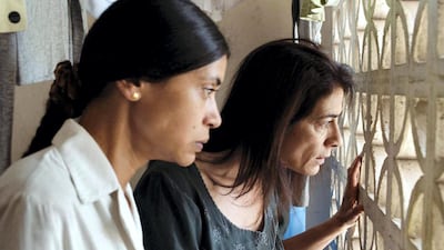 Hiam Abbas and Juliette Navis in In Syria. Courtesy IMDb