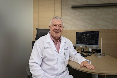 Dr Derk Krieger, head of the brain health programme at M42. Antonie Robertson / The National
