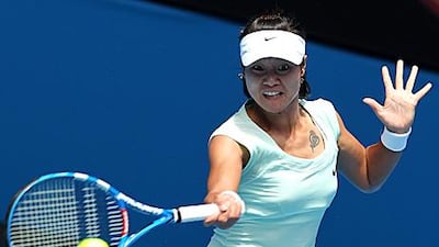 Li Na was too powerful for Andrea Petkovic.