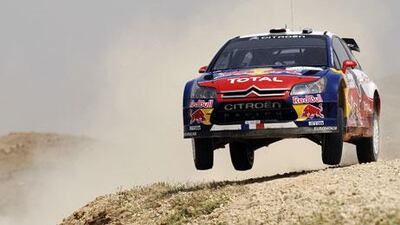 Sebastien Loeb won the Rally Jordan at the start of April to open up a 25-point gap at the top of the standings.