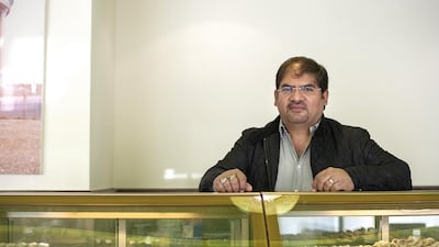 Rajesh Bhatia, founder of Salam Bombay, is proud of his restaurant’s homemade feel factor. Mona Al Marzooqi / The National