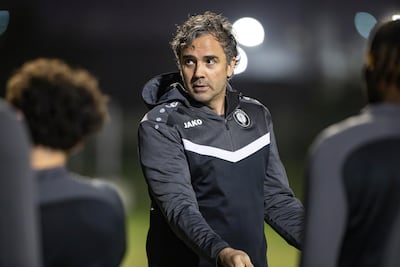 Palm City FC coach Inaki Beni. Antonie Robertson / The National