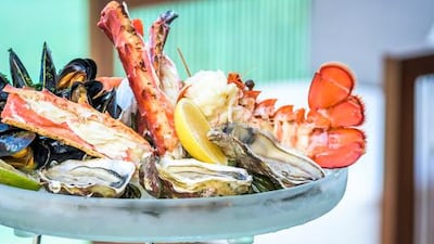 Enjoy fresh seafood every Saturday at Finz's new Saturlaze lunch offering. Courtesy Beach Rotana
