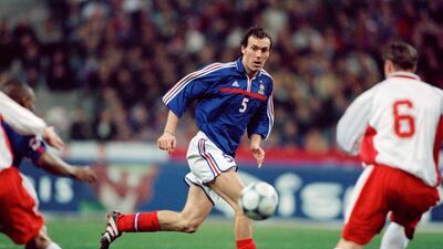 Laurent Blanc: Eighty goals in 263 games is a record many strikers would be pleased with – and that was the Frenchman’s record at first club Montpellier as he started further forward before moving back to defence. Blanc also managed 13 in a season at Marseille, but notched just once in a solitary season at Barcelona. His 16 goals in international football took him to a career total of 153. Getty Images