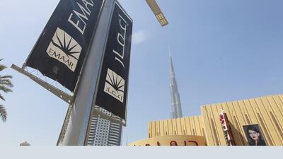 Income also increased at Emaar's malls and hospitality groups. Jeffrey E Biteng / The National