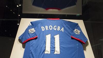 'Counterfeit Football Shirt', Acrylic, 2010 CE. Made in Indonesia. Mona Al-Marzooqi / The National